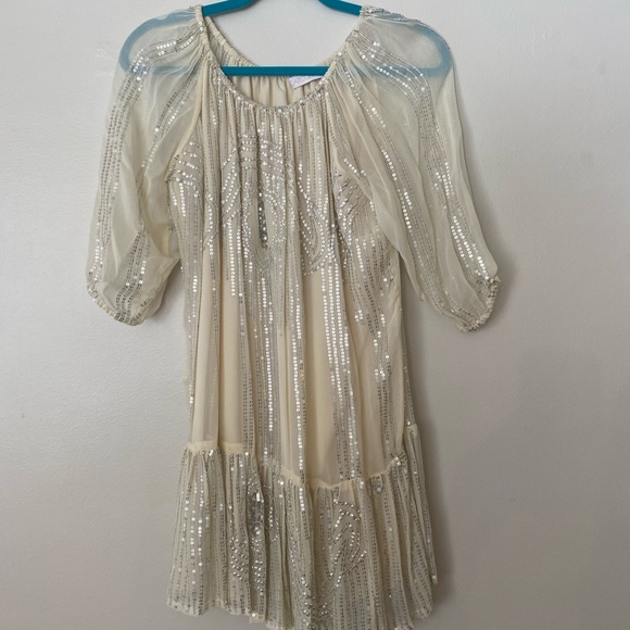 Anthropologie/Carolina K sequin sands swing dress - Picture 2 of 5